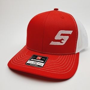Snap-On Snap On Tools Richardson Trucker Mesh Snapback Hat Cap Embroidered Red